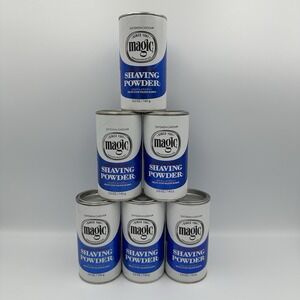 MAGIC Shaving Powder REGULAR STRENGTH for Men by SoftSheen-Carson Set of 6